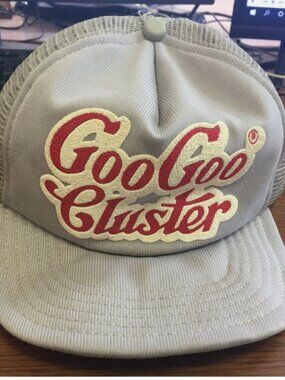 Vintage Goo Goo Cluster Grey Snapback Trucker Baseball Cap